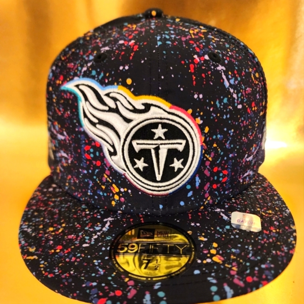 Tennessee Titans Era NFL Crucial Catch Size 7 1/2 Fitted 59Fifty Hat